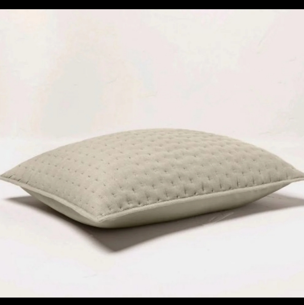 1pc stardard cashmere blend quilt dark sand
